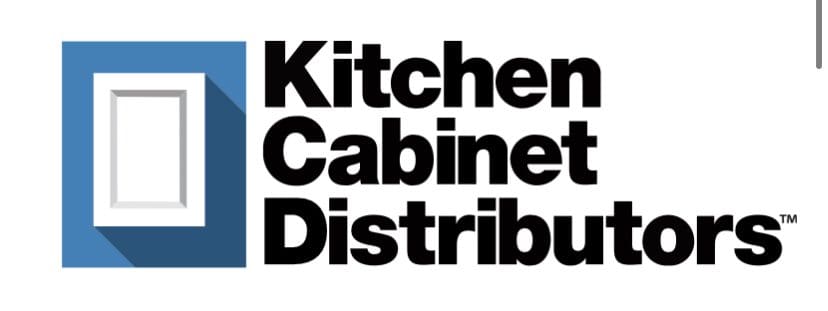 Kitchen cabinet distributors logo.