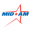 Midam logo with a star in the middle.