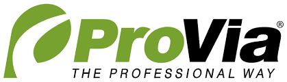 The logo for provia the professional way.