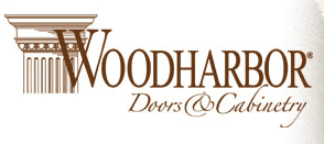 Wood harbor doors & cabinetry logo.