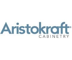 Aristokraft cabinetry logo on a white background.