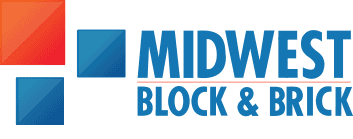 Midwest block and brick logo.